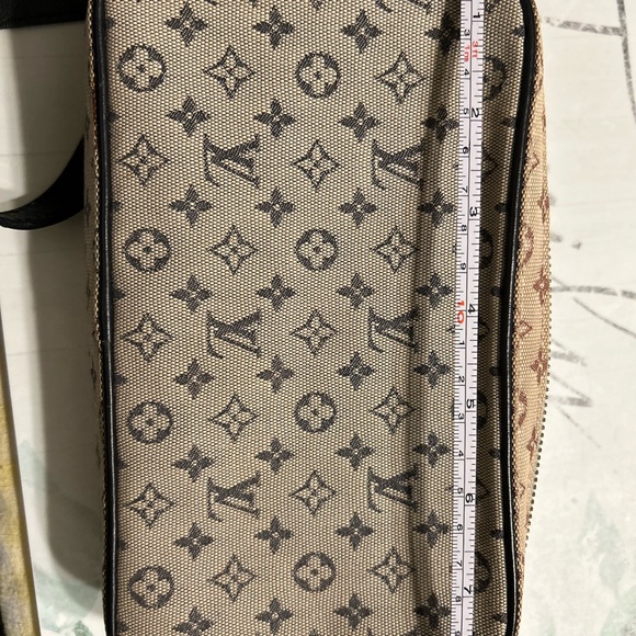 AUTHENTIC VIBTAGE LV DENIM CROSSBODY BAG - Picture 11 of 12